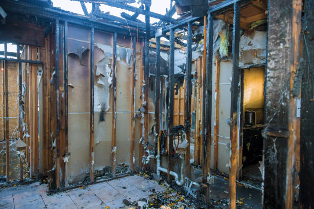 Professional Fire Board Up technician working in Haymarket, VA